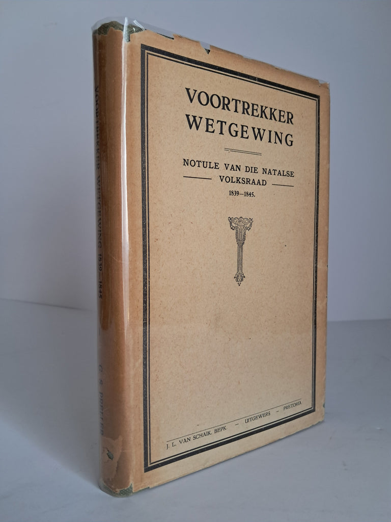Voortrekker Wetgewing – Gustav S. Preller