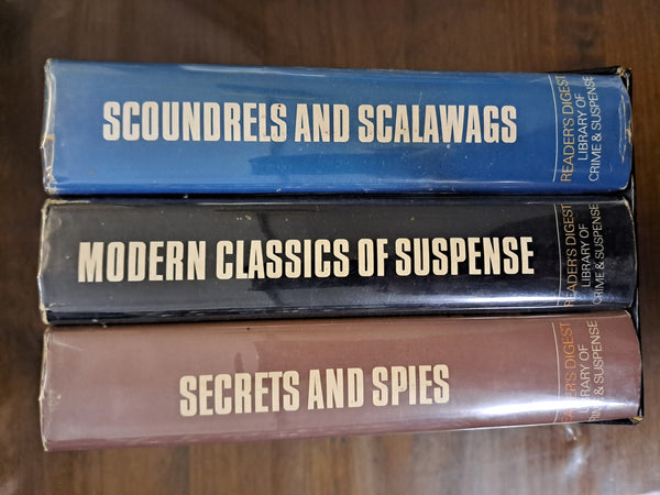 Reader's Digest Library of Crime and Suspense(3 book set)