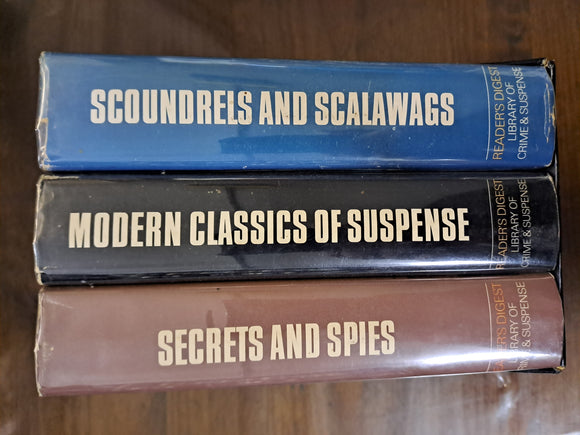 Reader's Digest Library of Crime and Suspense(3 book set)