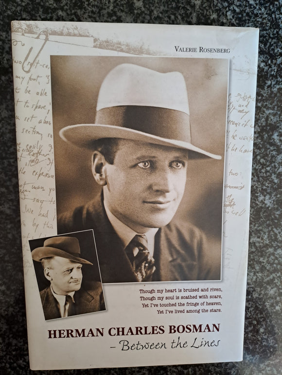 Herman Charles Bosman - Between the Lines by Valerie Rosenberg