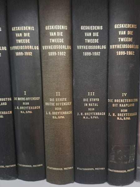 Die Geskiedenis van die Tweede Vryheidsoorlog in Suid-Afrika, 1899-1902 by Breytenbach J.H
