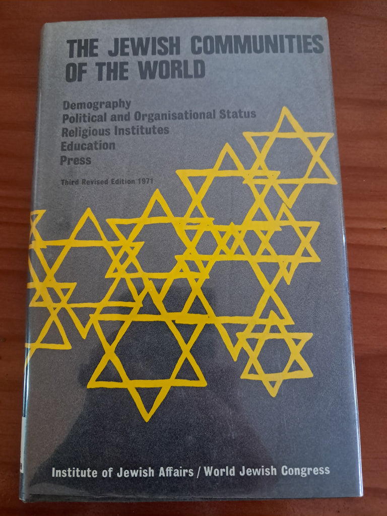 The Jewish Communities of the World - Institute of Jewish Affairs/World Jewish Congress - Edited by Antony Lerman.
