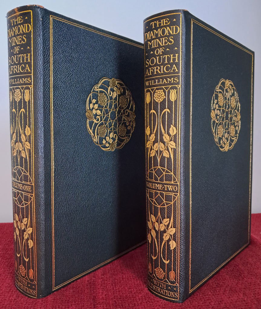 WILLIAMS, Gardner F. — The Diamond Mines of South Africa (Special Author’s Signed Edition, 2 Volumes)