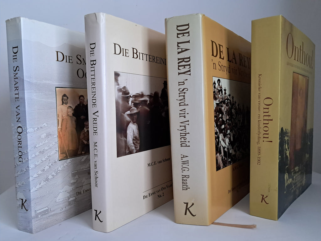 The Kraal Uitgewers Anglo-Boer War Commemorative Collection (4-Volume Set)