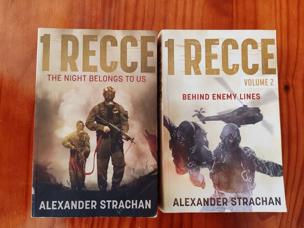 1 Recce: Volume 1 - The Night Belongs To Us and 1 Recce: Volume 2 – Behind Enemy Lines by Alexander Strachan