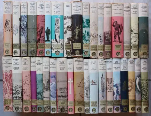 Books of Rhodesia - Rhodesiana Reprint Library - Gold Series volumes 1 – 36