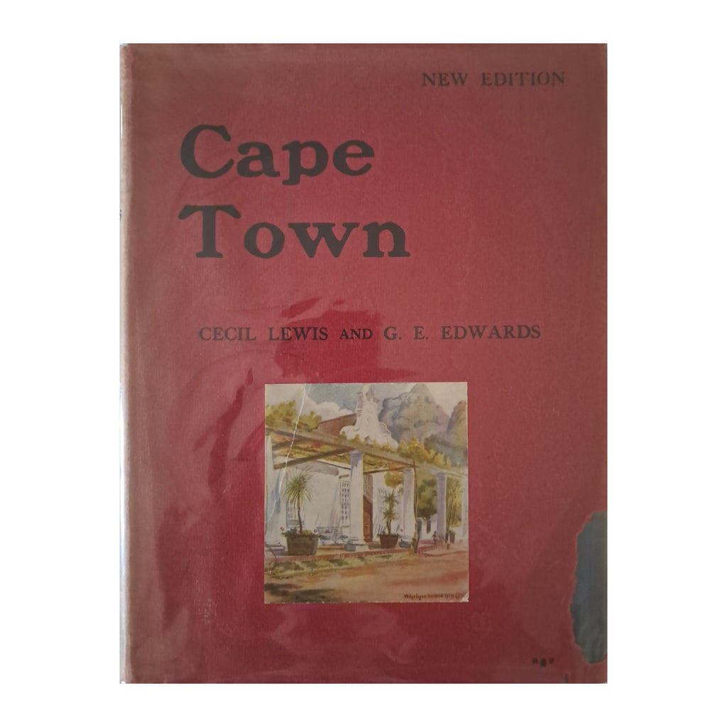 Cape Town by Cecil Lewis & G. E. Edwards, 1934 Revised edition — front cover