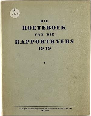 Die Roeteboek van die Rapportryers 1949 – Rapportryerskorps