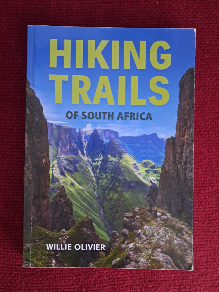 Hiking Trails by Willie Olivier, 2017 Fourth edition — front cover