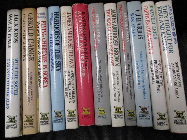 South Africans at War series complete in 12 volumes
