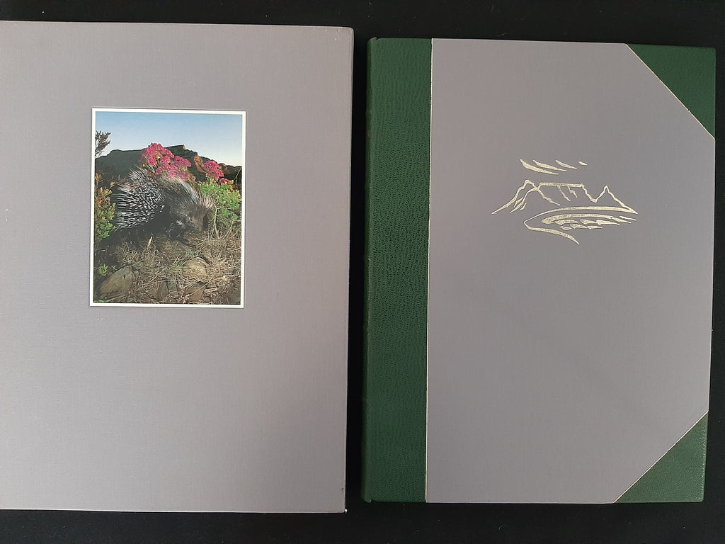 Pauw A and Johnson S. TABLE MOUNTAIN: A NATURAL HISTORY (Collectors’ Edition: A Special Edition limited to 50 Copies. This volume number 8 was presented to Chris Calitz. Autographed by both Anton Pauw and Steven Johnson.)