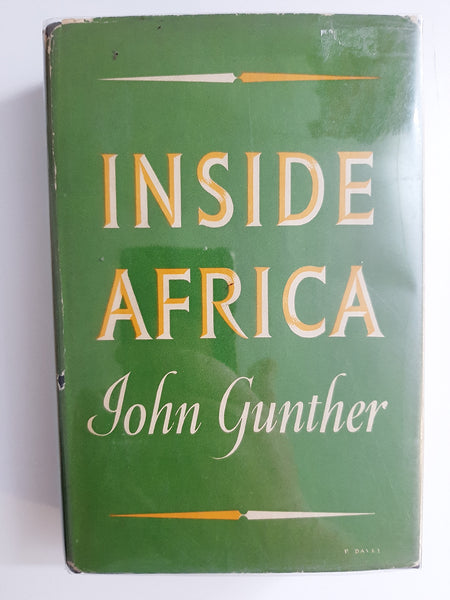 Inside Africa by Gunther, John