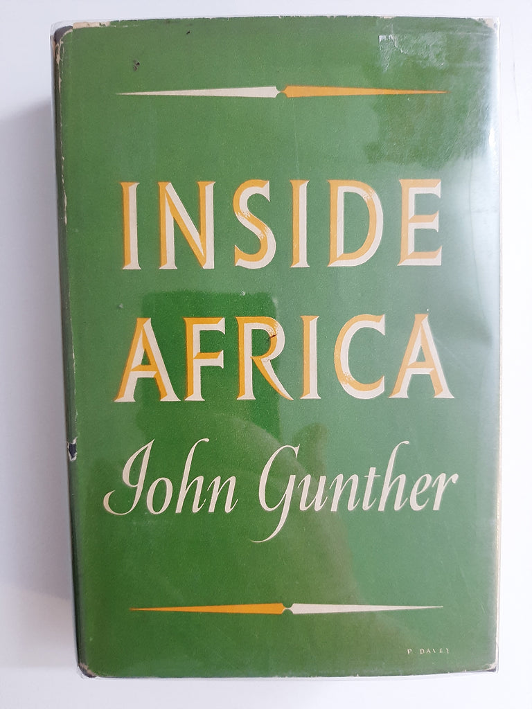 Inside Africa by Gunther, John
