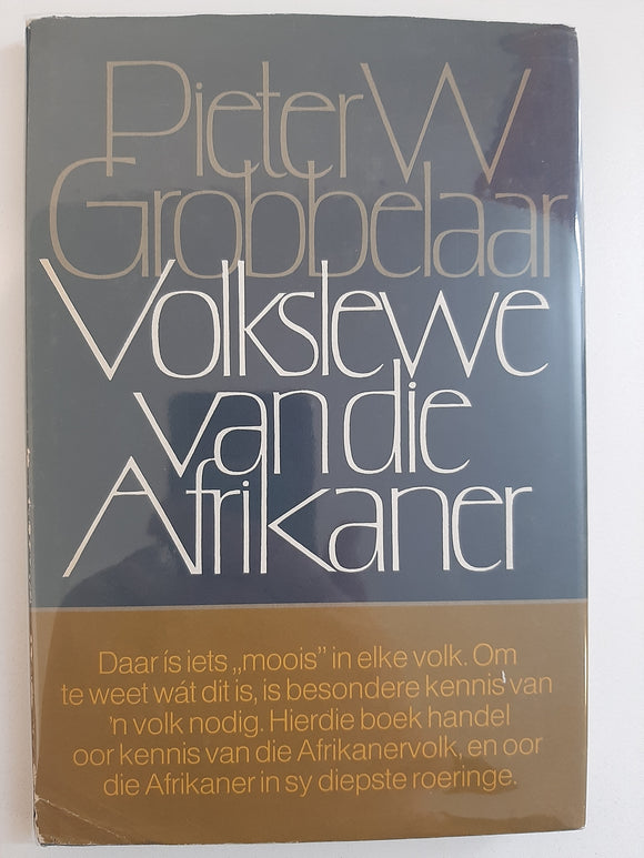 Volkslewe van die Afrikaner: Die verhaal van ons Volkskunde (Afrikaans Edition) by Grobbelaar, Pieter W