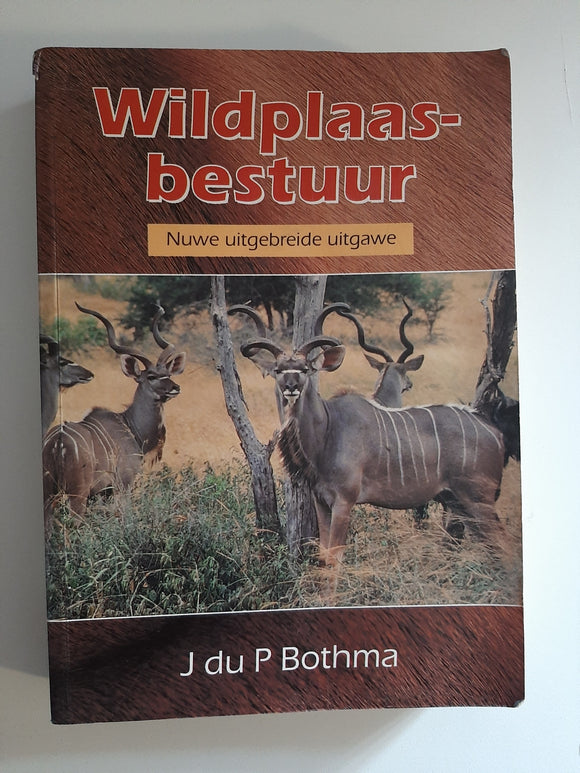 Wildplaasbestuur (Afrikaans Edition)