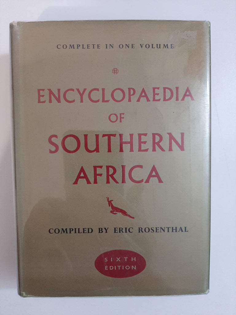 Encyclopedia Of Southern Africa By Eric Rosenthal