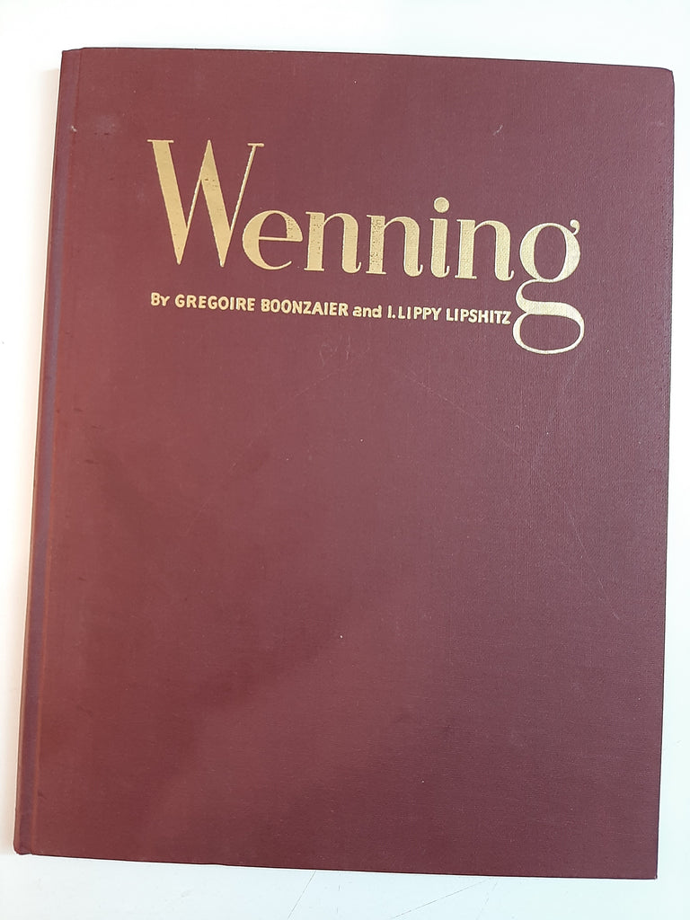 Wenning by Boonzaier, Gregoire ; Lipshitz, I Lippy