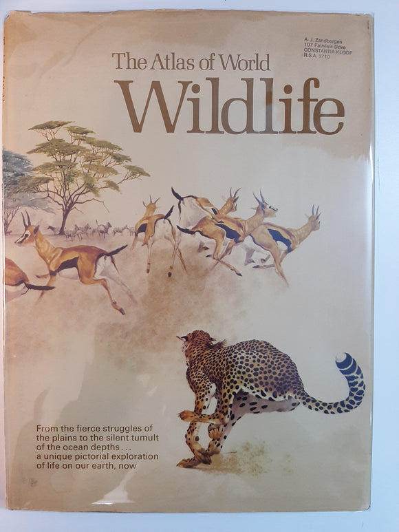 The Atlas of World Wildlife By Sir Julian Huxley FRS