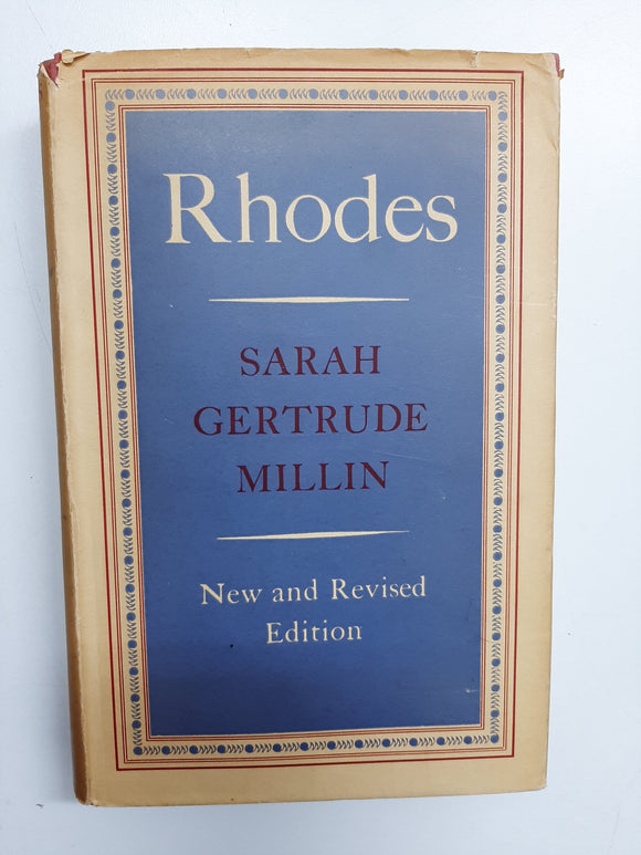 Rhodes By Sarah Gertrude Millin