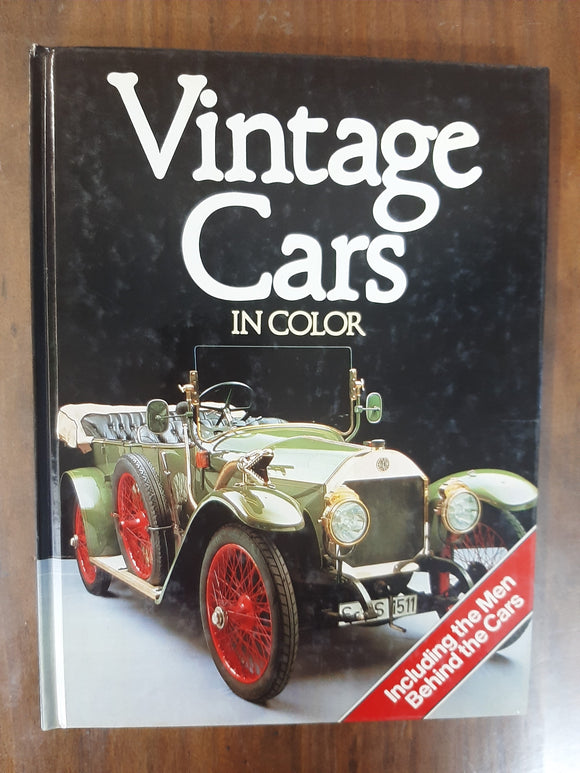Vintage Cars in Color By Phil Drackett