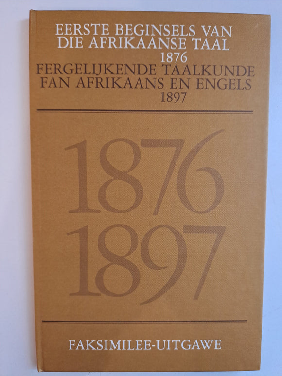 Eerste Beginsels van die Afrikaanse Taal en Fergelijkende Taalkunde fan Afrikaans en Engels du Toit, S J; Loubser, J E (Inleiding)