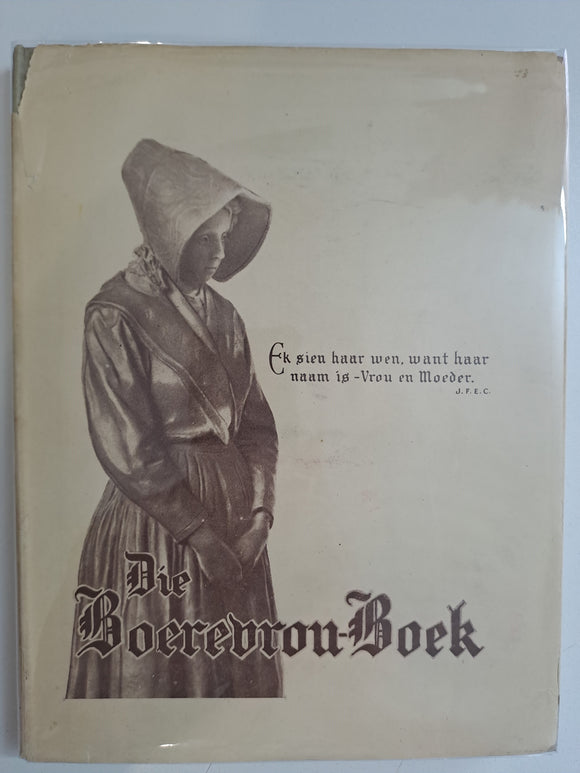 Die Boerevrou-boek by K. Malherbe (Mev) (Redaktriese)