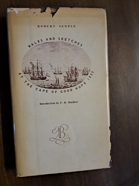 Robert Semple's Walks & Sketches at the Cape of Good Hope by Robert Semple