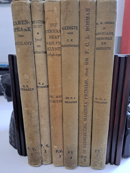 6 X Uitgawes vir die Afrikaanse Patriot Vereniging vir Afrikaanse Teksuitgawes Reeks 1940/1/2